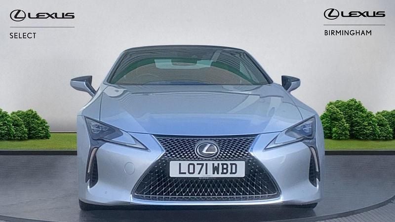 Used Lexus LC 500 Sport Line 464 HP (341 kW) 2022 Silver Cabriolet