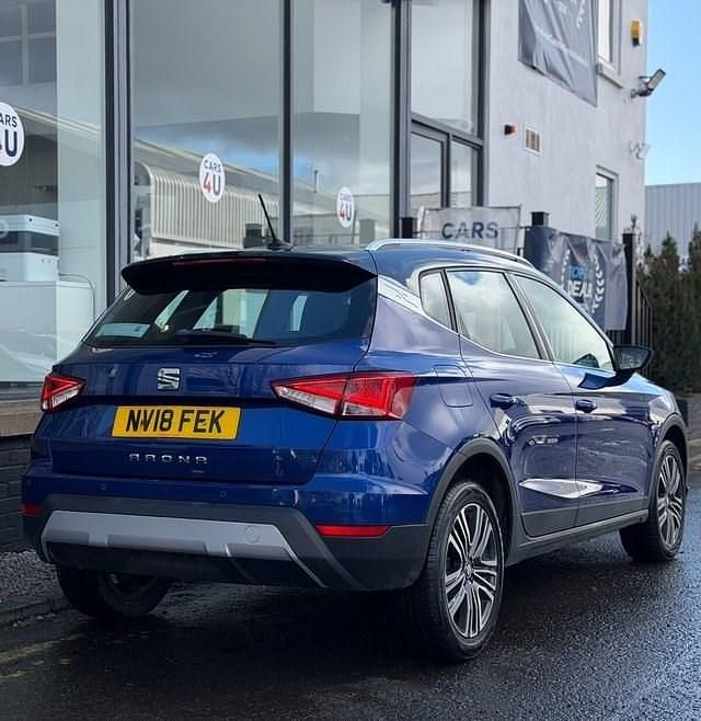 Used Seat Arona XCELLENCE 95 HP (69 kW) 2018 Blue SUV