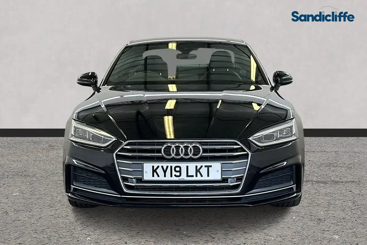 Used Audi A5 S-Line 190 HP (139 kW) 2019 Black Coupe