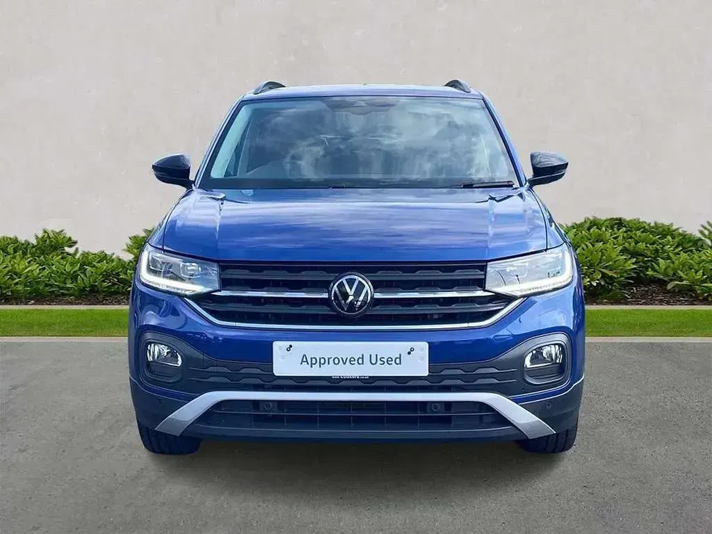 Used VW T-Cross Black Edition 110 HP (80 kW) 2023 Blue SUV