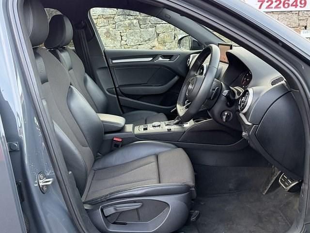 Used Audi A3 Sportback Black Edition 150 HP (110 kW) 2018 Grey Hatchback