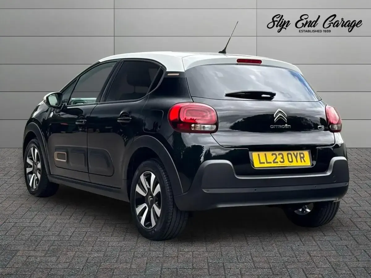 Used Citroën C3 PureTech 82 HP (60 kW) 2023 Black Hatchback