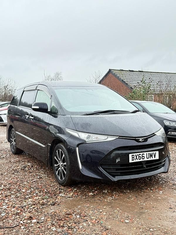 Black Used 2016 Toyota Estima MPV | £10,500 (Fair price) - Image 1/4