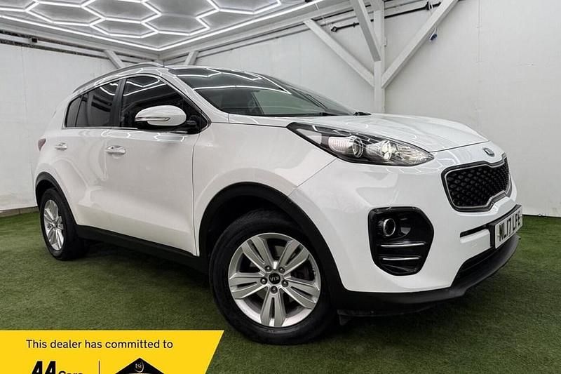 Used Kia Sportage 130 HP (95 kW) 2017 White SUV