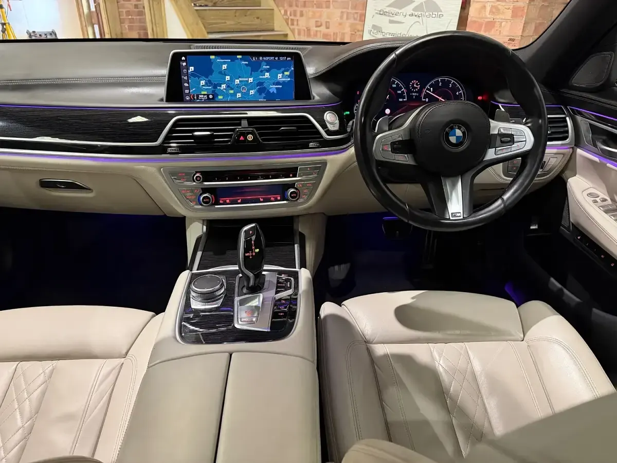 Used BMW 740 M Sport 2018 Black Sedan