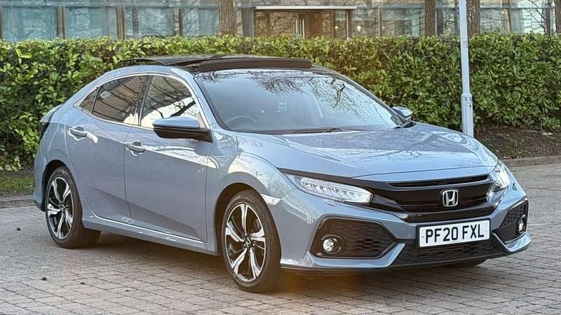 Used Honda Civic EX 126 HP (92 kW) 2020 Grey Hatchback