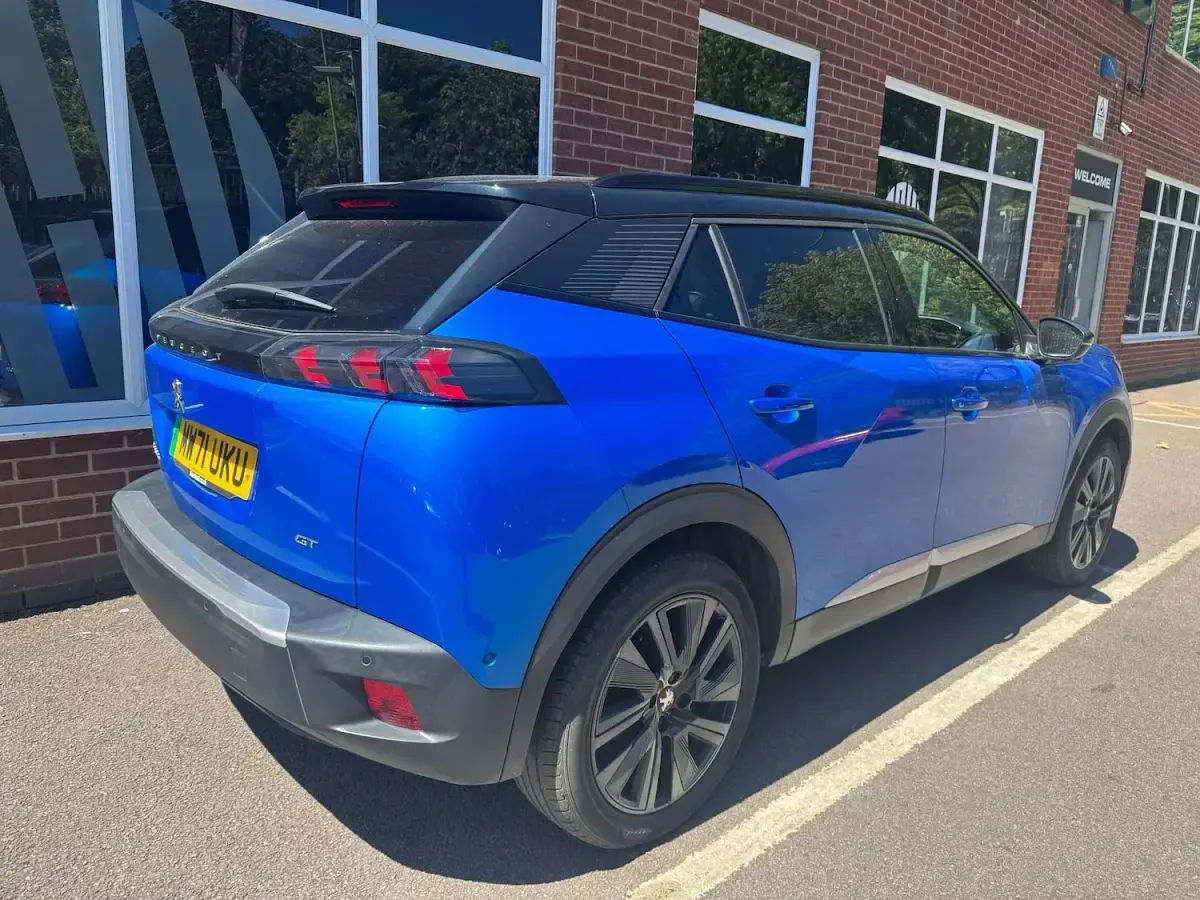 Used Peugeot e-2008 Premium 2021 Blue SUV