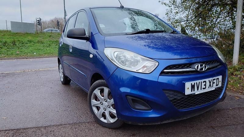 Blue Used 2013 Hyundai i10 Classic Hatchback | £1,595 (Good price) - Image 1/4