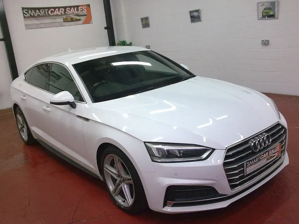 Used Audi A5 S-Line 2017 White Coupe