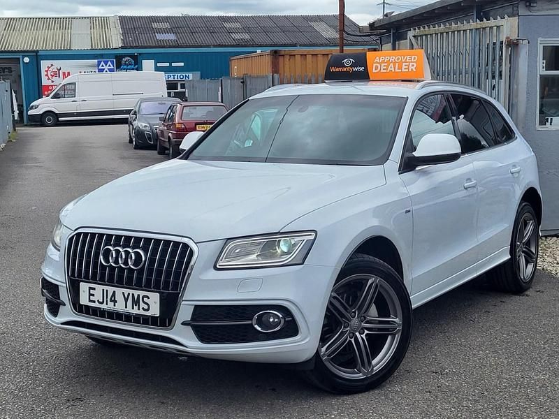Used Audi Q5 S-line plus 177 HP (130 kW) 2014 White SUV