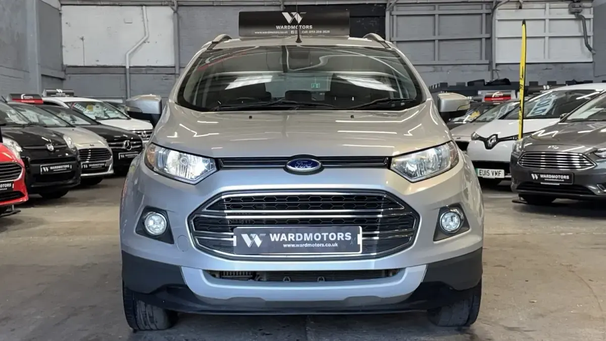 Used Ford Ecosport Titanium 95 HP (69 kW) 2015 Silver SUV