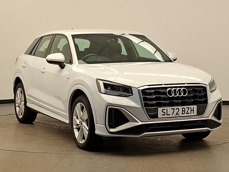 White Used 2022 Audi Q2 S-Line SUV | £19,498 (A bit pricey) - Image 1/4