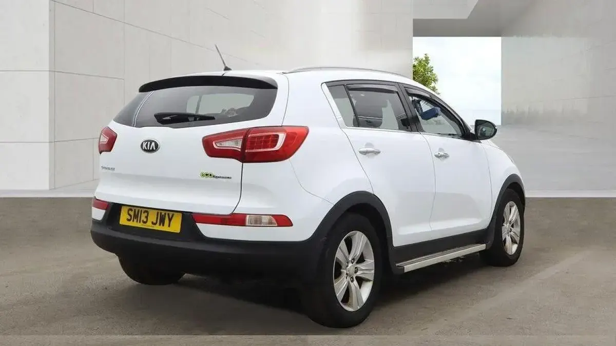 Used Kia Sportage 135 HP (99 kW) 2013 White SUV