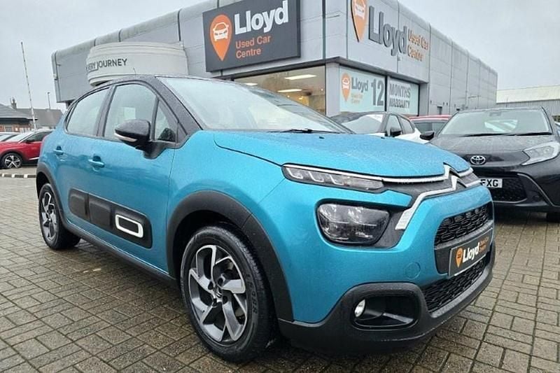 Used Citroën C3 Shine 2021 Blue Hatchback