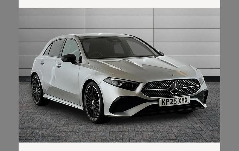 Silver Used 2025 Mercedes A200 AMG Line Premium Plus Hatchback | £29,590 (Expensive) - Image 1/4