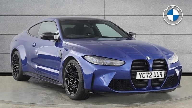 Blue Used 2022 BMW M4 Competition Edition Coupe | £54,132 (Fair price) - Image 1/4