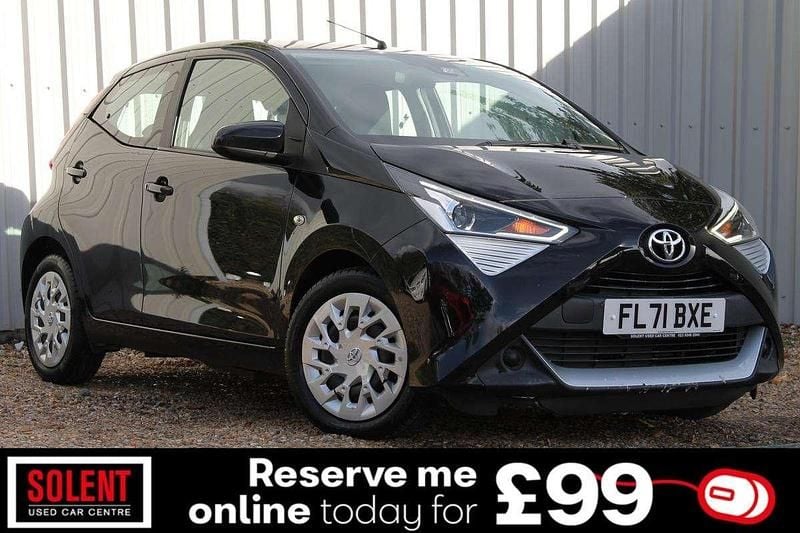 Black Used 2021 Toyota Aygo X-play Hatchback | £6,990 (Good price) - Image 1/3