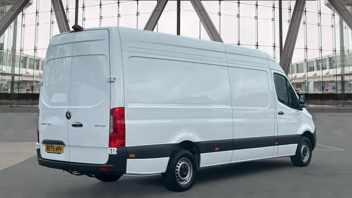 Used Mercedes Sprinter 150 HP (110 kW) 2025 White Van