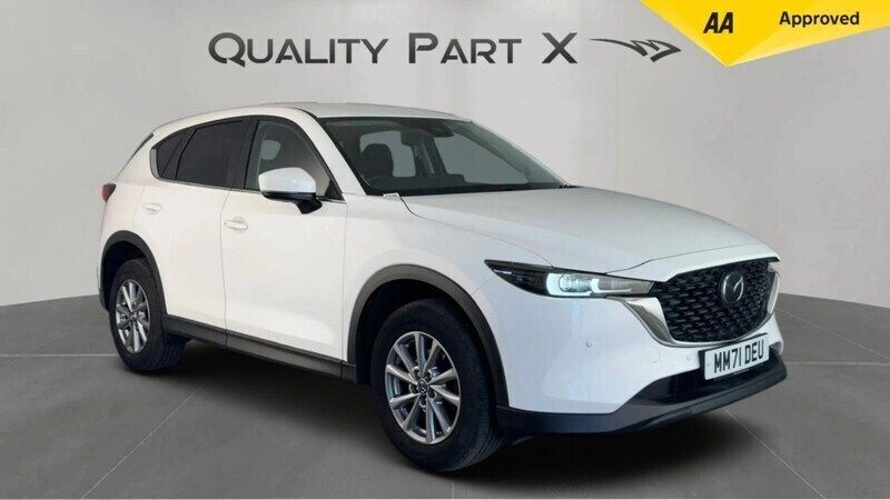 White Used 2022 Mazda CX-5 SUV | £17,000 (Good price) - Image 1/4