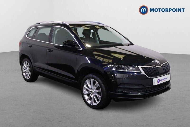 Black Used 2020 Skoda Karoq SE L SUV | £17,449 (Fair price) - Image 1/4