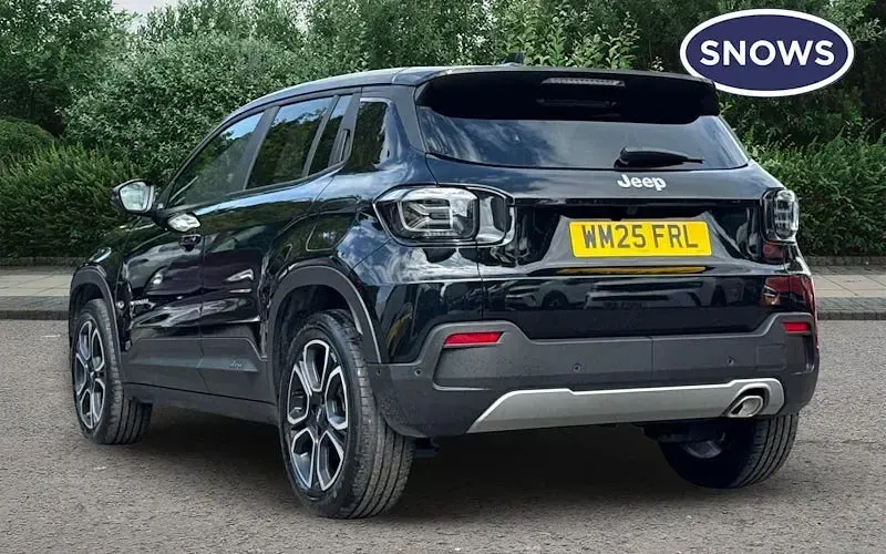 Used Jeep Avenger Summit 101 HP (74 kW) 2025 Black SUV