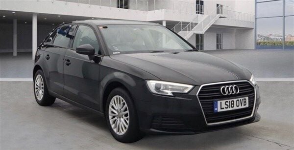 Black Used 2018 Audi A3 Sportback Hatchback | £13,250 (A bit pricey) - Image 1/1
