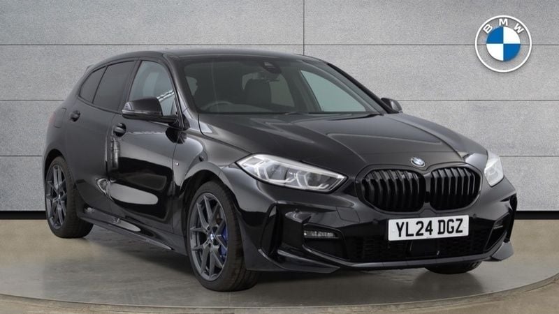 Black Used 2024 BMW 120 M Sport Hatchback | £28,950 (Fair price) - Image 1/4