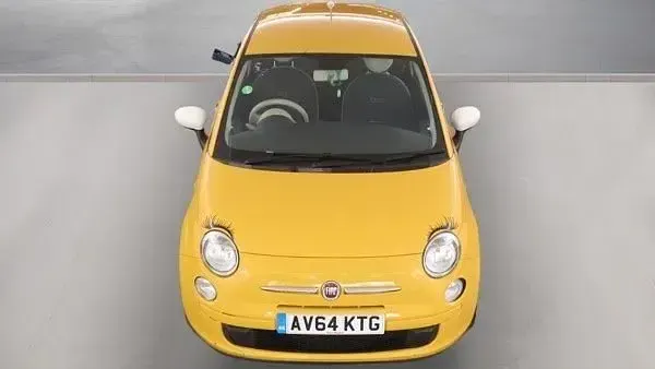 Used Fiat 500 S 69 HP (50 kW) 2014 Yellow Hatchback