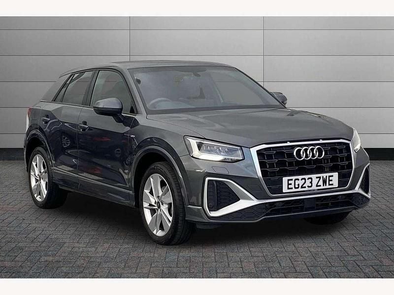 Daytona grey Used 2023 Audi Q2 S-Line SUV | £23,395 (Fair price) - Image 1/4