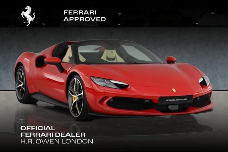 Rosso corsa ds 322 Used 2024 Ferrari 296 Cabriolet | £269,000 - Image 1/4