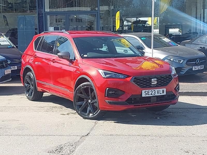 Second-hand Seat Tarraco FR Sport 150 CP (110 kW) 2023 Roșu SUV
