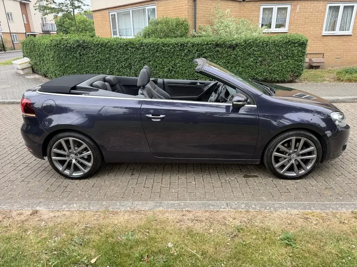 Used VW Golf GT 2011 Purple Cabriolet