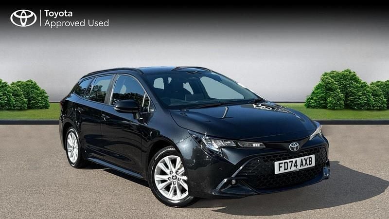 Eclipse black Used 2024 Toyota Corolla Sport Estate | £24,130 (Fair price) - Image 1/4