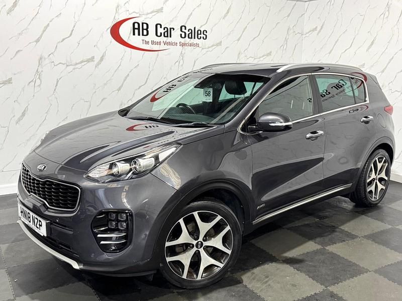 Silver Used 2018 Kia Sportage GT-Line SUV | £13,999 (Fair price) - Image 1/3