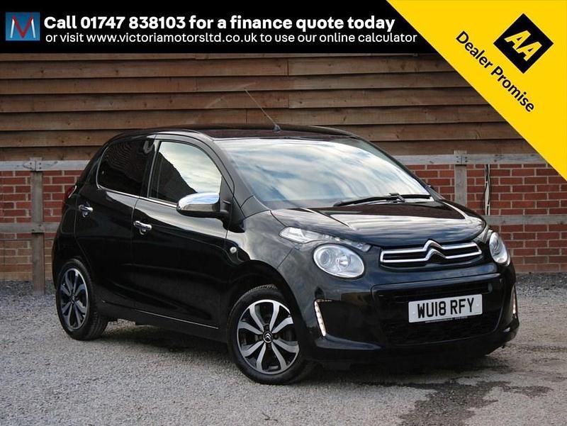 Black Used 2018 Citroën C1 Flair Hatchback | £8,495 (Fair price) - Image 1/4
