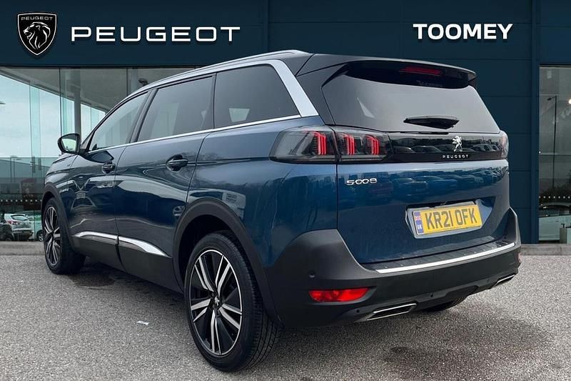 Used Peugeot 5008 Premium 129 HP (94 kW) 2021 Blue SUV