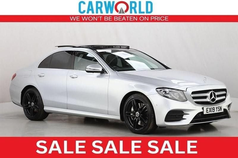 Silver Used 2019 Mercedes E400 AMG line Sedan | £17,990 (Fair price) - Image 1/1