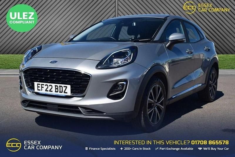 Used Ford Puma Titanium 125 HP (91 kW) 2022 Silver SUV