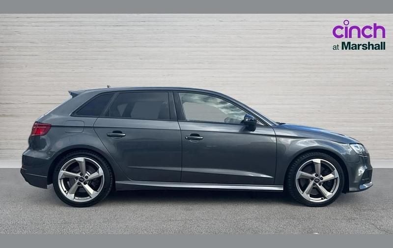 Used Audi S3 Sportback Black Edition 306 HP (225 kW) 2018 Grey Hatchback