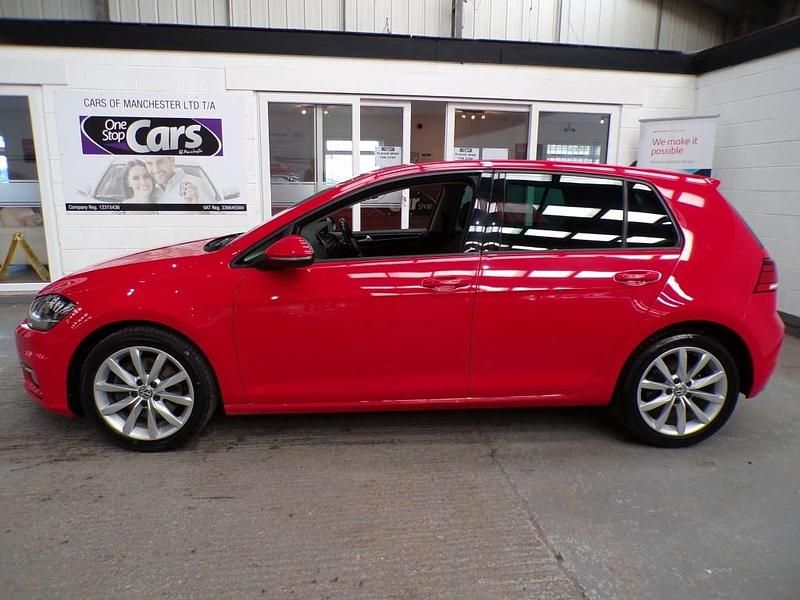 Used VW Golf VII GT 150 HP (110 kW) 2018 Red Hatchback