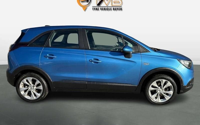 Used Vauxhall Crossland X S 110 HP (80 kW) 2019 Blue SUV