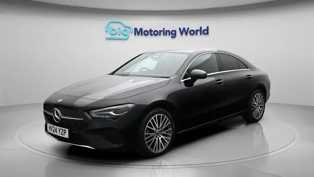 Used Mercedes CLA200 Executive 177 HP (130 kW) 2024 Black Coupe