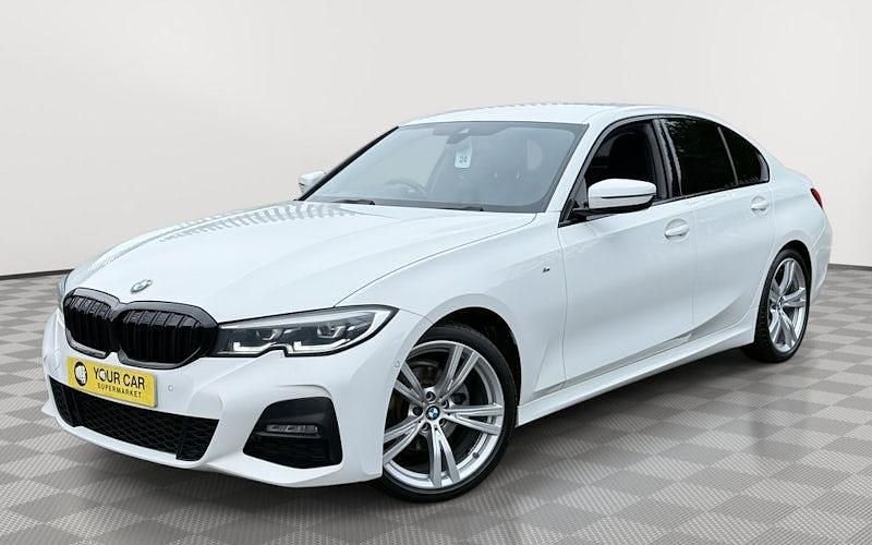 Begagnad BMW 320 M Sport 184 HK (135 kW) 2021 Vit Sedan