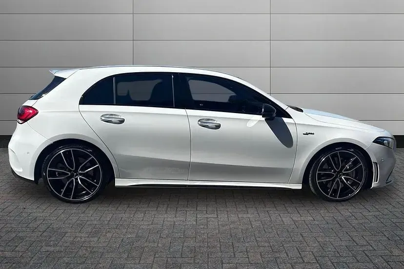 Used Mercedes A35 AMG Premium 306 HP (225 kW) 2022 White Hatchback