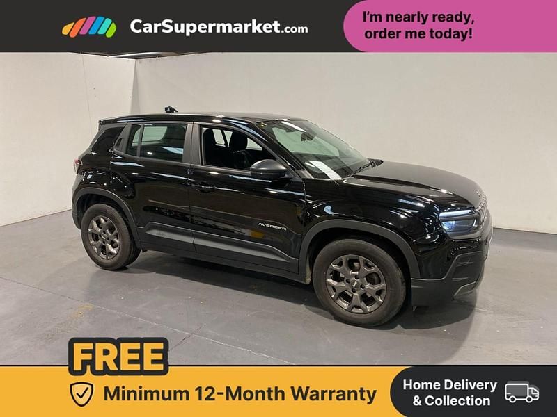 Black Used 2024 Jeep Avenger Longitude SUV | £16,497 (Super price) - Image 1/4