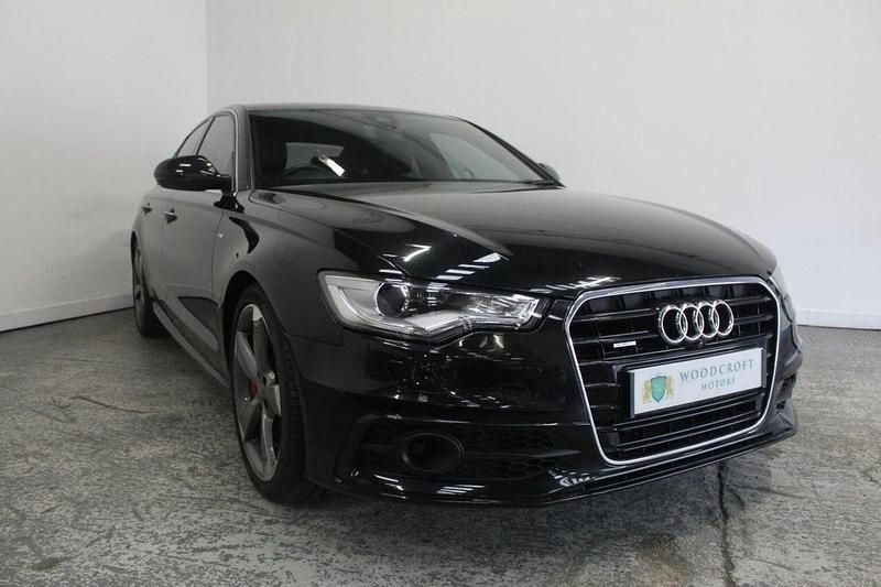 Black Used 2012 Audi A6 S-Line Sedan | £10,995 (Fair price) - Image 1/3