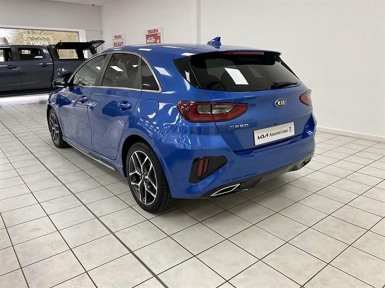 Used Kia Ceed GT-Line 2021 Blue Hatchback