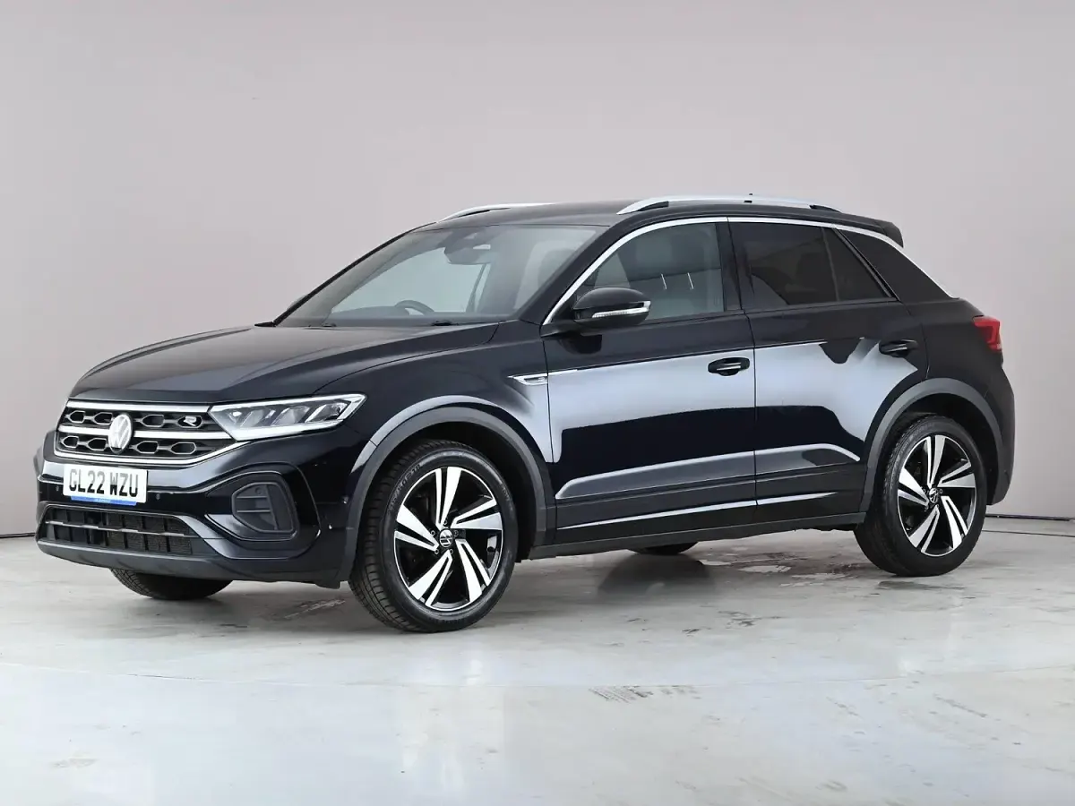 Used VW T-Roc R-line 150 HP (110 kW) 2022 Black SUV