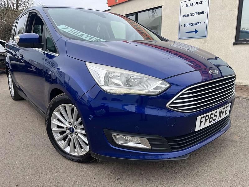Usado Ford Grand C-Max Titanium 120 HP (88 kW) 2015 Azul Monovolume