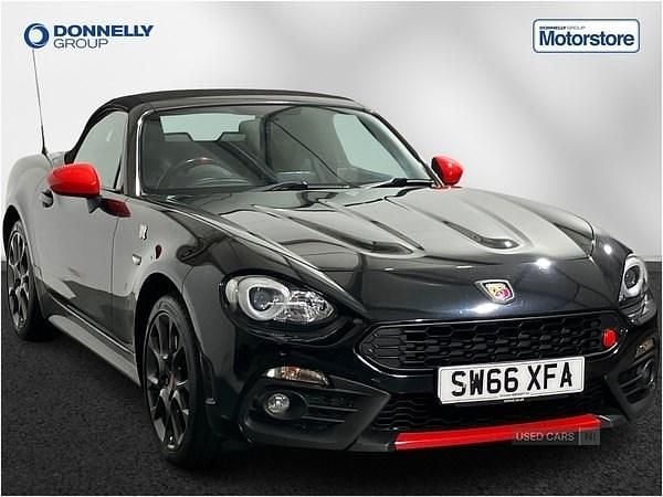 Used Abarth 124 Spider 170 HP (125 kW) 2016 Black Cabriolet